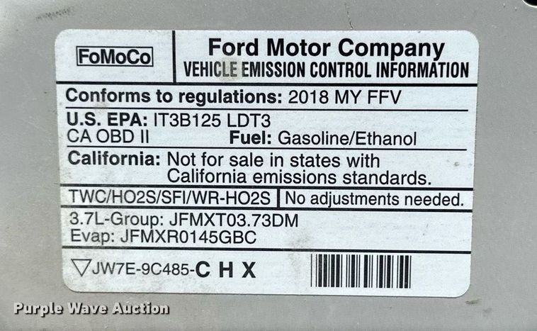 image for item NP9657 2018 Ford Explorer Police Interceptor  SUV