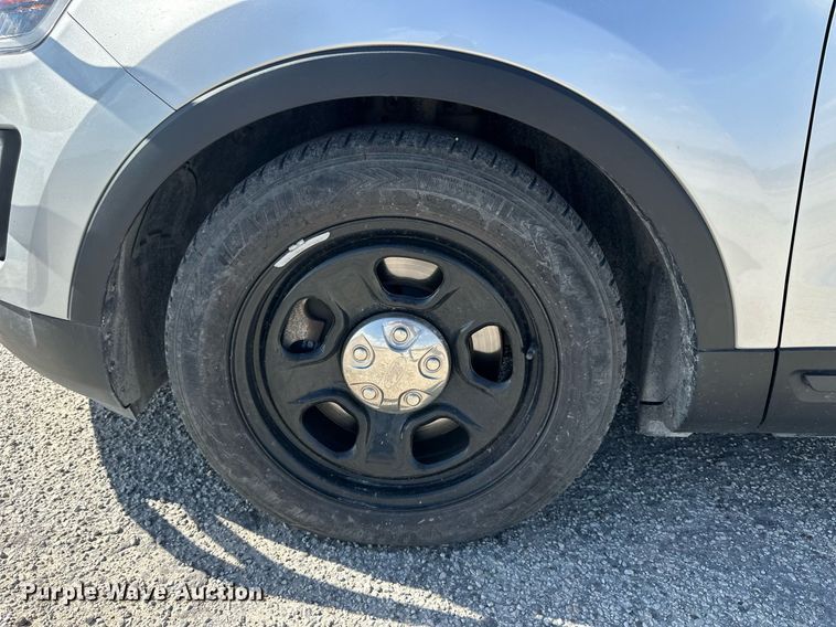 image for item NP9657 2018 Ford Explorer Police Interceptor  SUV