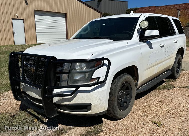 image for item NQ9315 2018 Chevrolet Tahoe Police  SUV