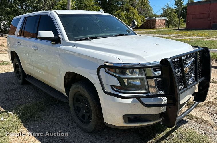 image for item NQ9315 2018 Chevrolet Tahoe Police  SUV