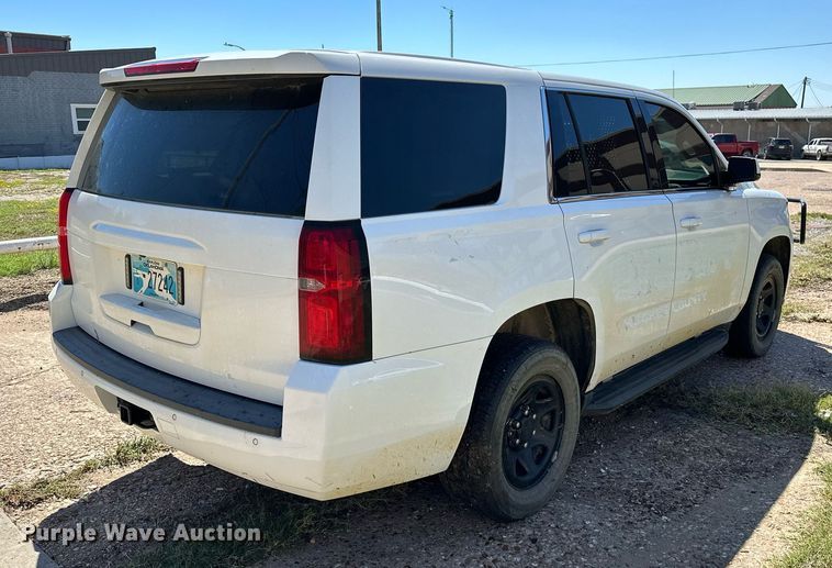 image for item NQ9315 2018 Chevrolet Tahoe Police  SUV