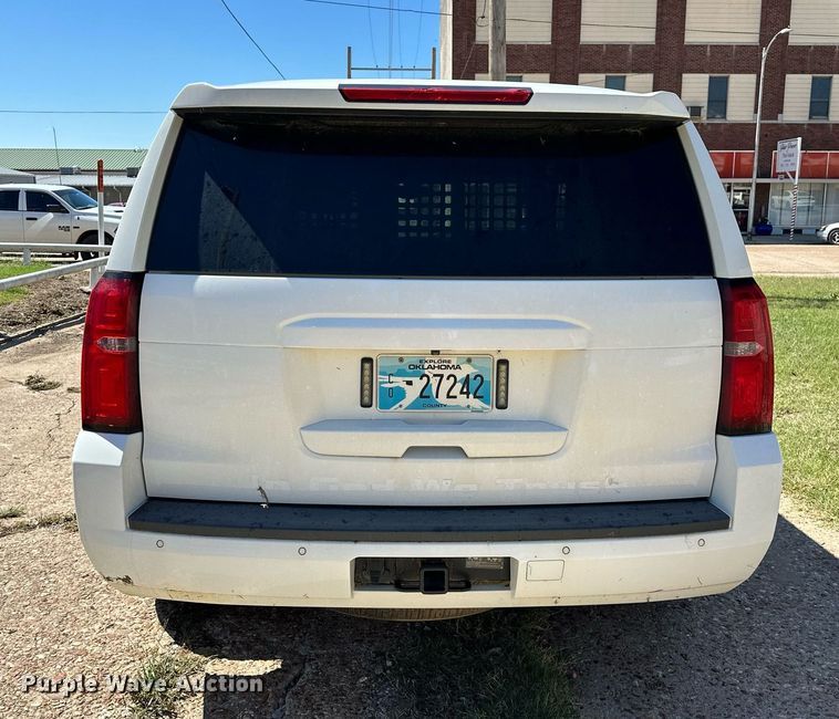 image for item NQ9315 2018 Chevrolet Tahoe Police  SUV