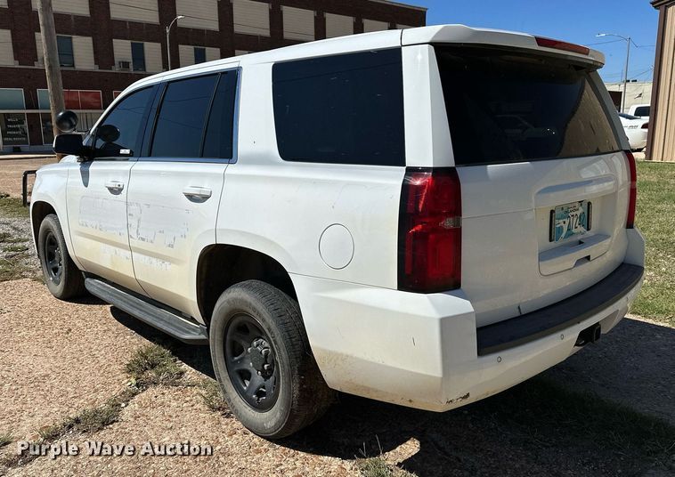 image for item NQ9315 2018 Chevrolet Tahoe Police  SUV