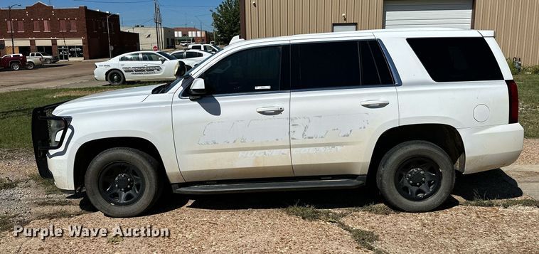 image for item NQ9315 2018 Chevrolet Tahoe Police  SUV