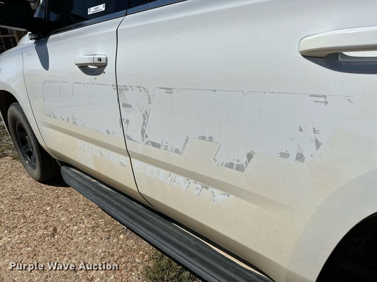 image for item NQ9315 2018 Chevrolet Tahoe Police  SUV