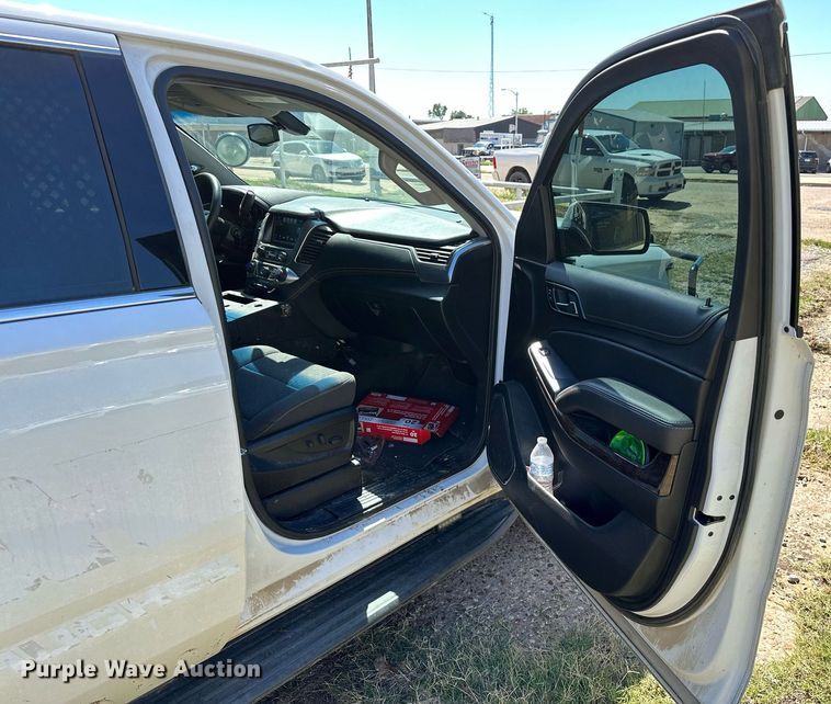 image for item NQ9315 2018 Chevrolet Tahoe Police  SUV