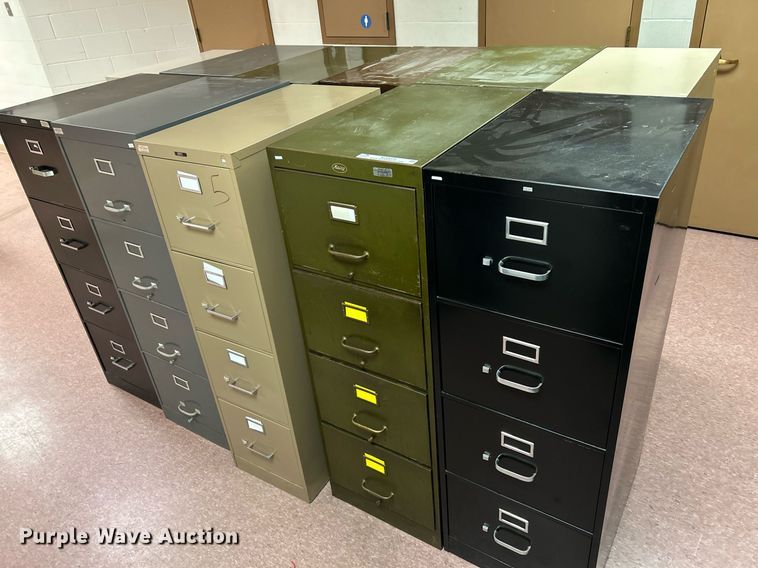 image for item NQ9856 (11) file cabinets 