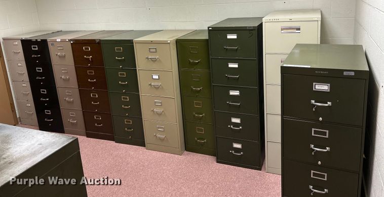 image for item NQ9857 (10) file cabinets 