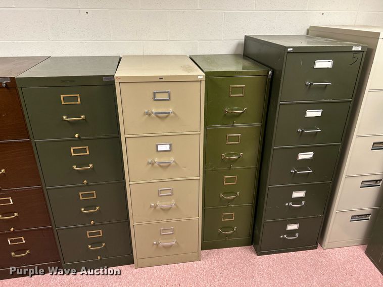 image for item NQ9857 (10) file cabinets 