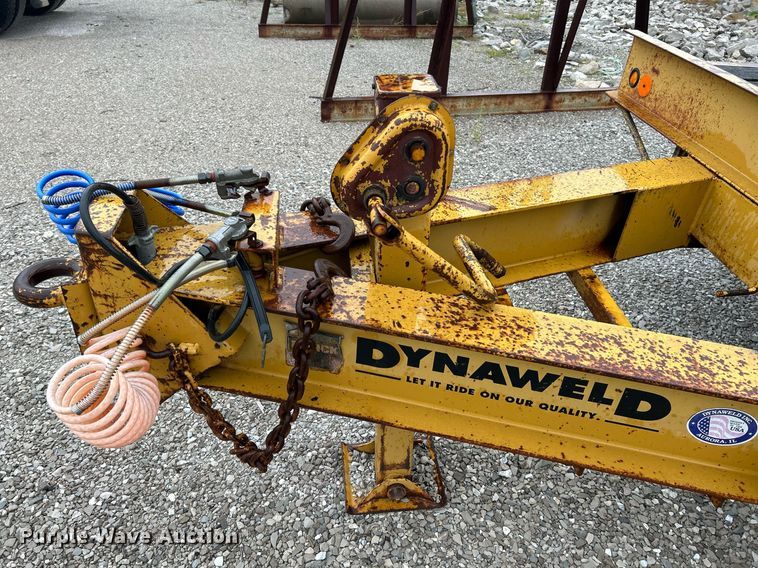 image for item NQ9900 1996 Dynaweld  tilt deck equipment trailer