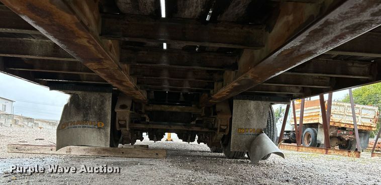 image for item NQ9900 1996 Dynaweld  tilt deck equipment trailer