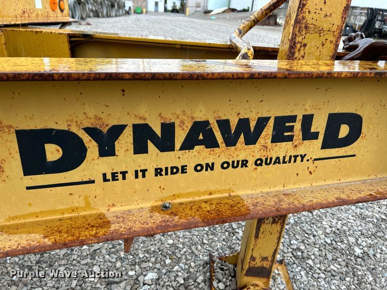 image for item NQ9900 1996 Dynaweld  tilt deck equipment trailer