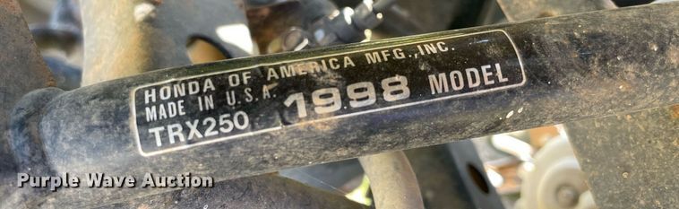 image for item NY9968 1998 Honda TRX250  ATV