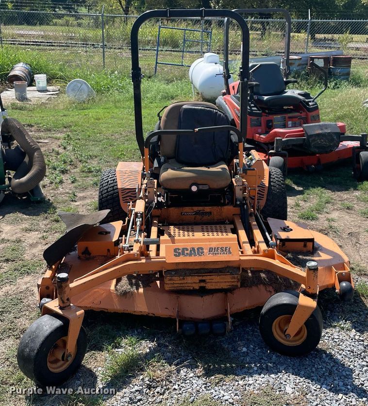 image for item NY9970 Scag Turf Tiger  ZTR lawn mower