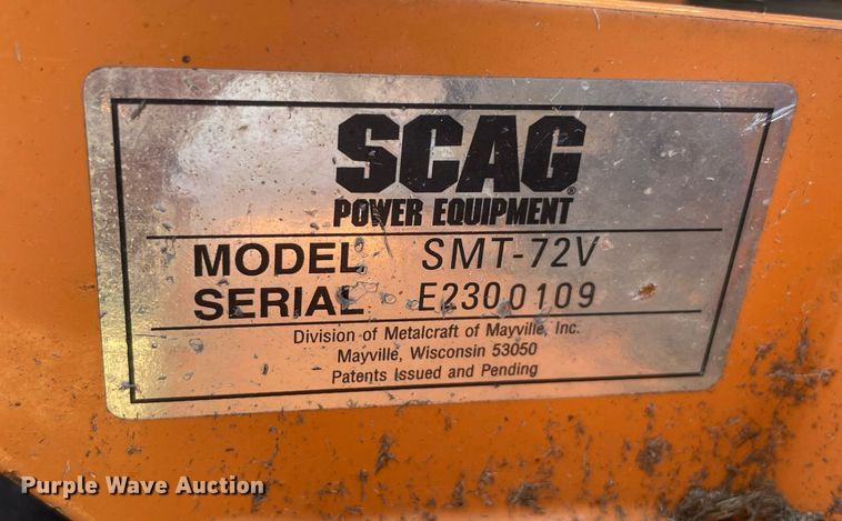 image for item NY9970 Scag Turf Tiger  ZTR lawn mower