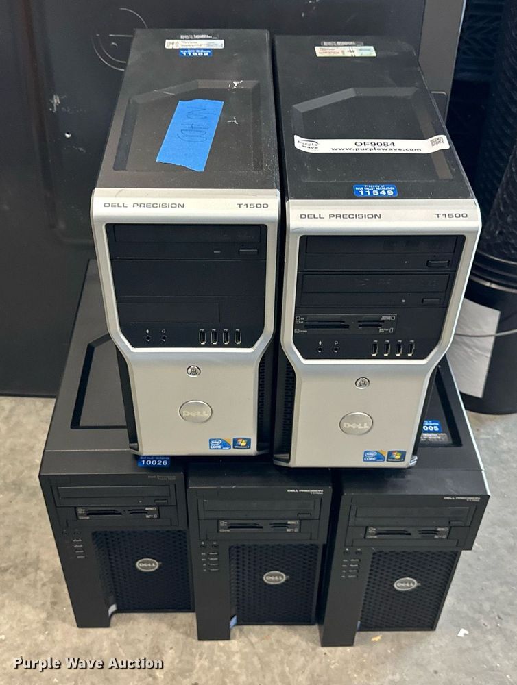 image for item OF9084 (5) Dell Precision computers