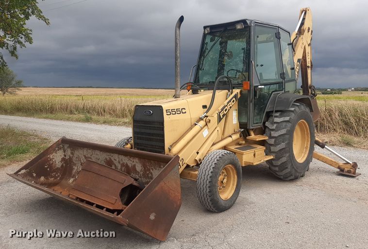 image for item OF9446 Ford 555C  backhoe
