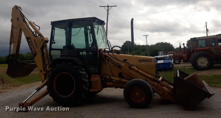 image for item OF9446 Ford 555C  backhoe
