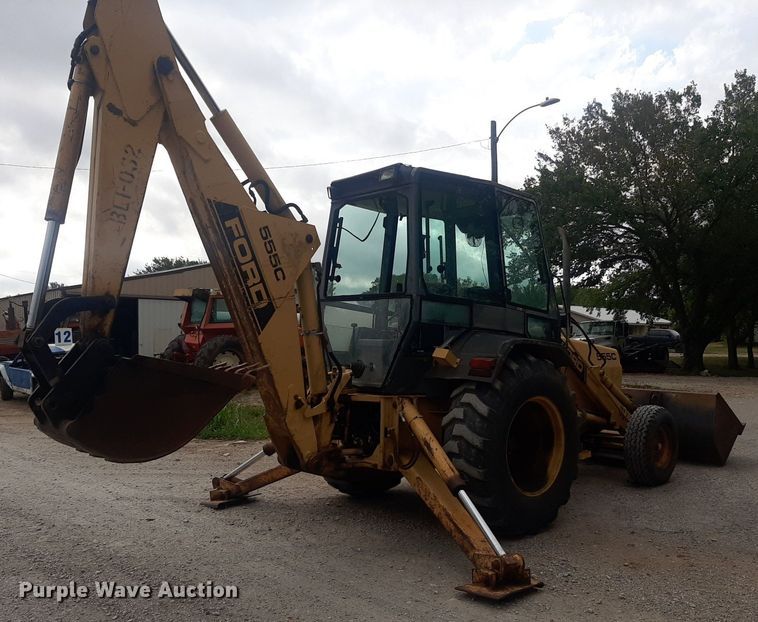image for item OF9446 Ford 555C  backhoe