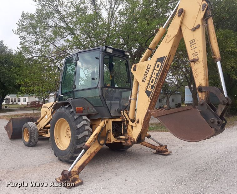 image for item OF9446 Ford 555C  backhoe