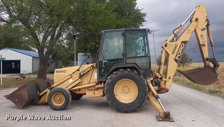 image for item OF9446 Ford 555C  backhoe