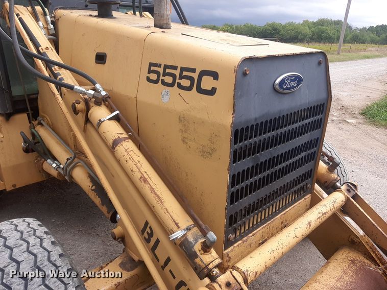 image for item OF9446 Ford 555C  backhoe