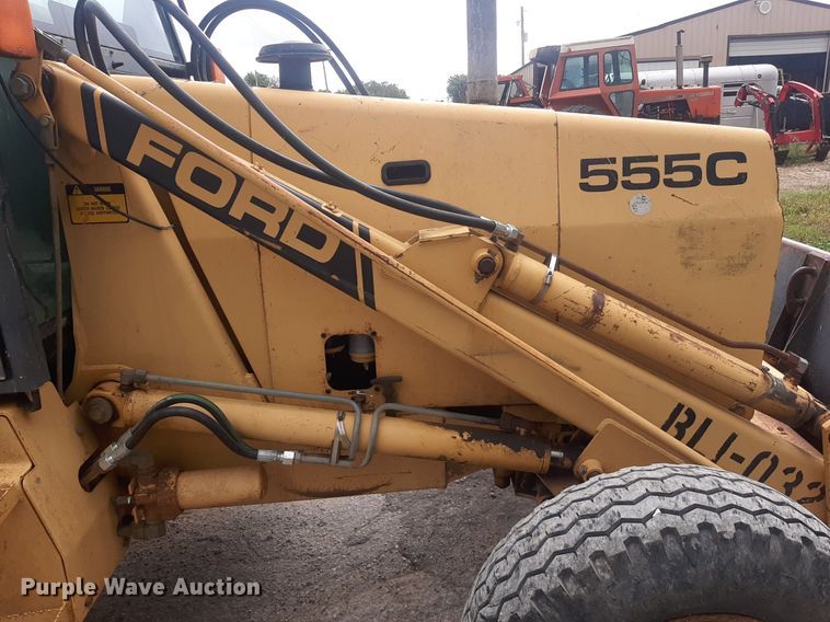 image for item OF9446 Ford 555C  backhoe