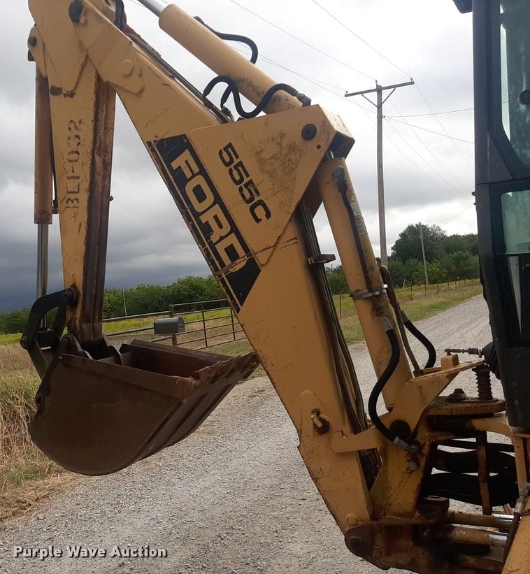 image for item OF9446 Ford 555C  backhoe