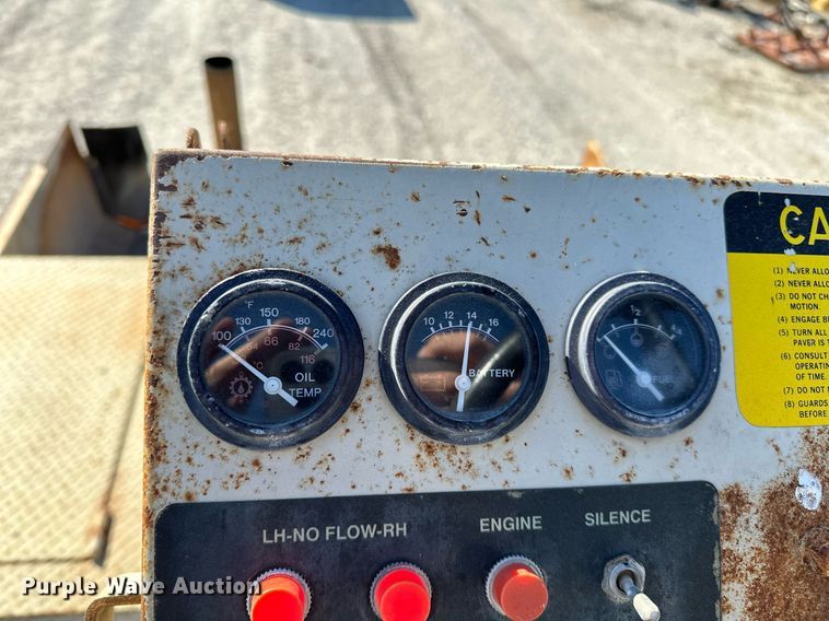 image for item OG9168 1995 Cedarapids CR361  paver