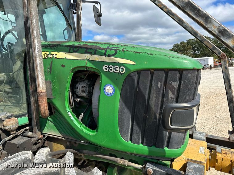 image for item OG9173 2009 John Deere 6330  MFWD tractor