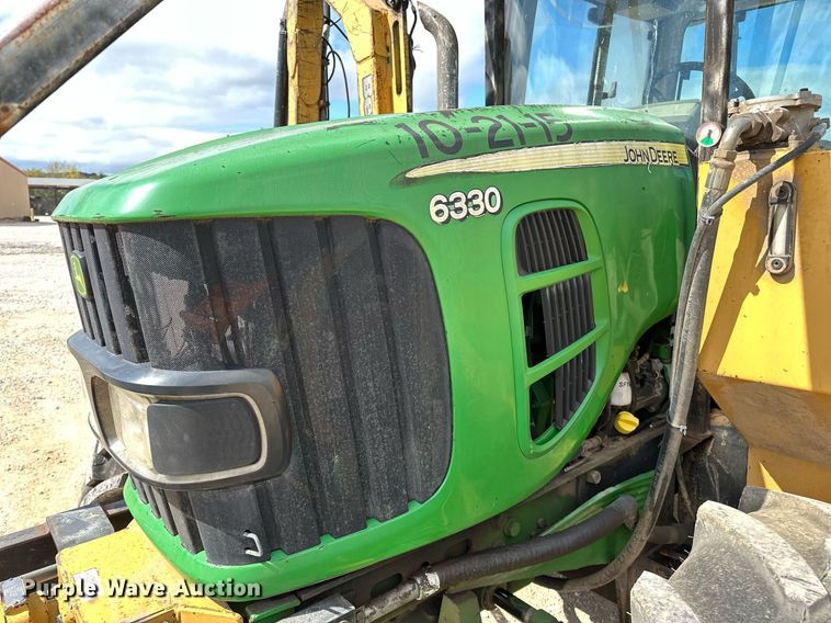 image for item OG9173 2009 John Deere 6330  MFWD tractor