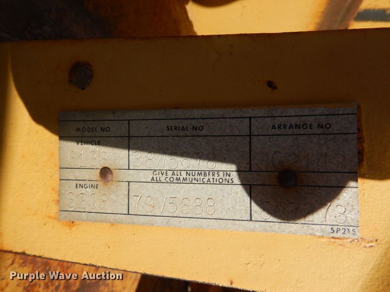 image for item OG9185 1979 Caterpillar 613B  grid roller