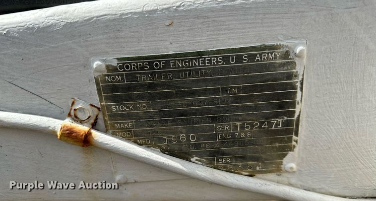 image for item OG9192 Crane Carrier  fuel trailer