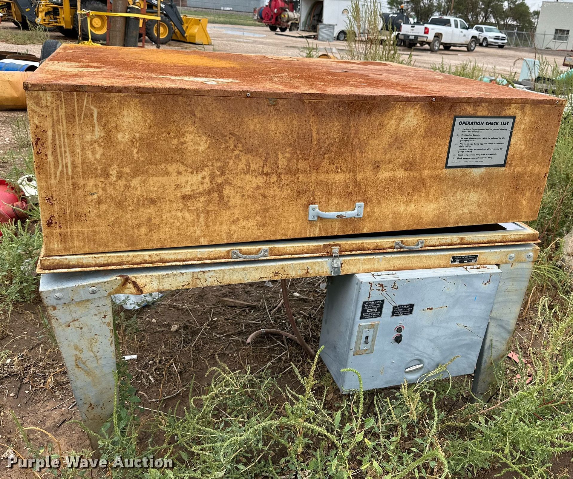 Scotchlite Heat Lamp Applicator in Littlefield, TX Item DK2547 sold