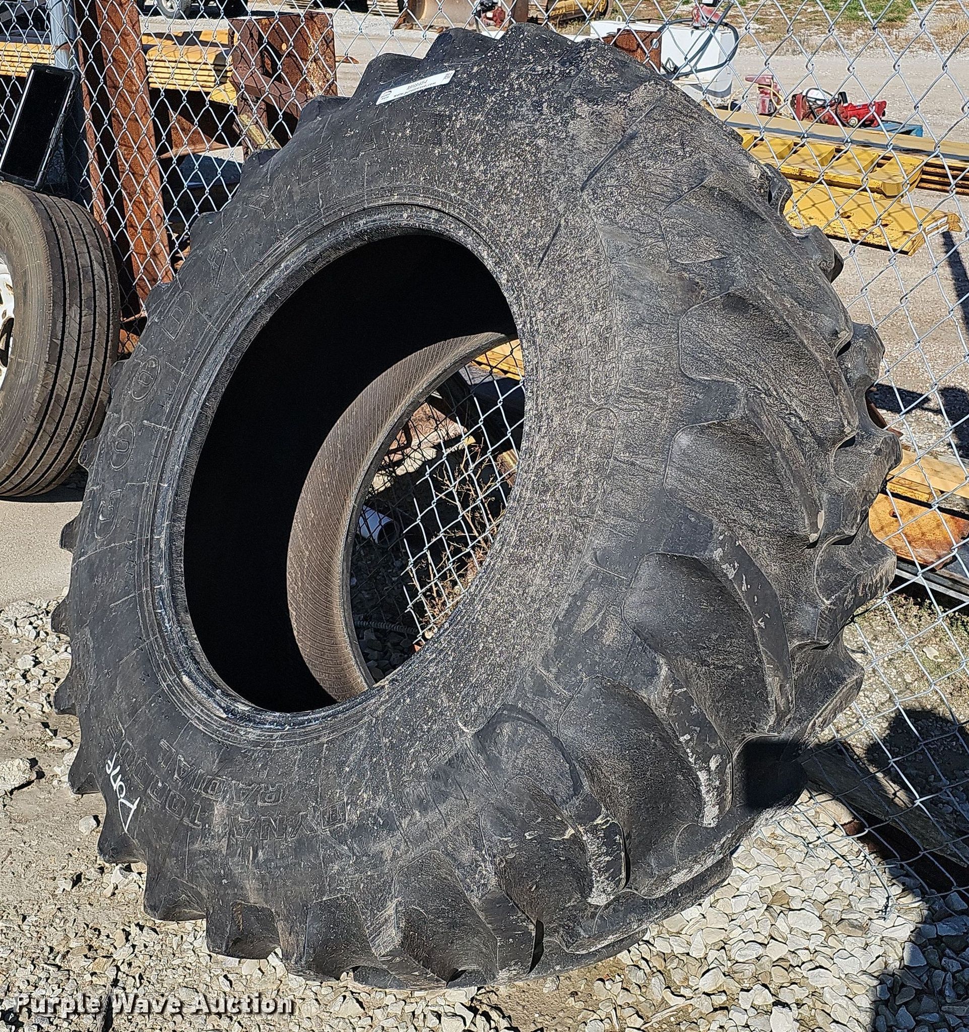 Goodyear tractor tire in Blair, NE Item MH9454 for sale Purple Wave