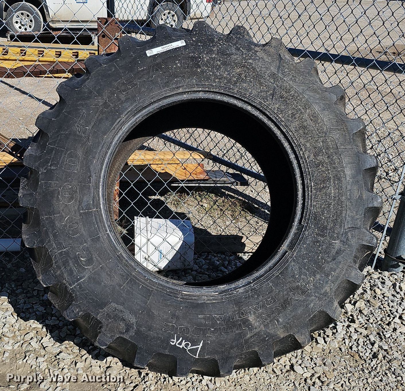 Goodyear tractor tire in Blair, NE Item MH9454 for sale Purple Wave