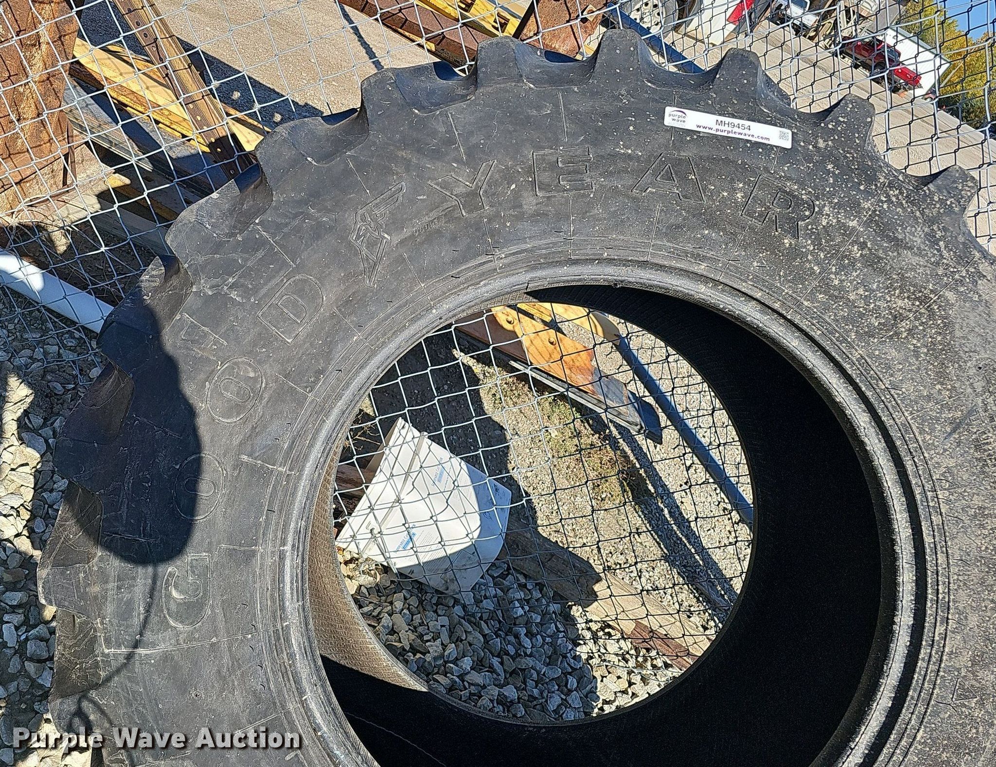 Goodyear tractor tire in Blair, NE Item MH9454 for sale Purple Wave