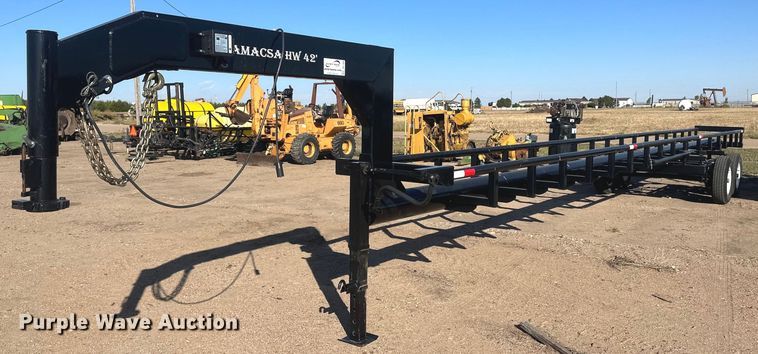 image for item DH1880 Amacsa 2022  hay bale trailer