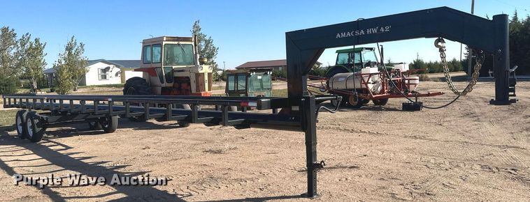 image for item DH1880 Amacsa 2022  hay bale trailer