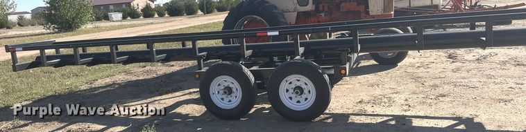 image for item DH1880 Amacsa 2022  hay bale trailer