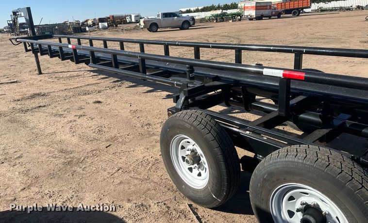 image for item DH1880 Amacsa 2022  hay bale trailer