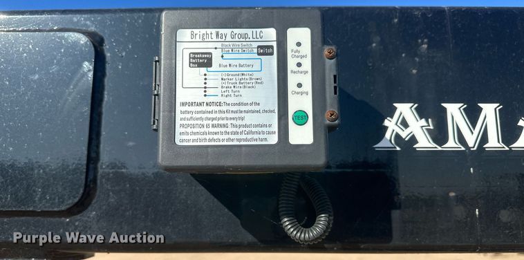 image for item DH1880 Amacsa 2022  hay bale trailer