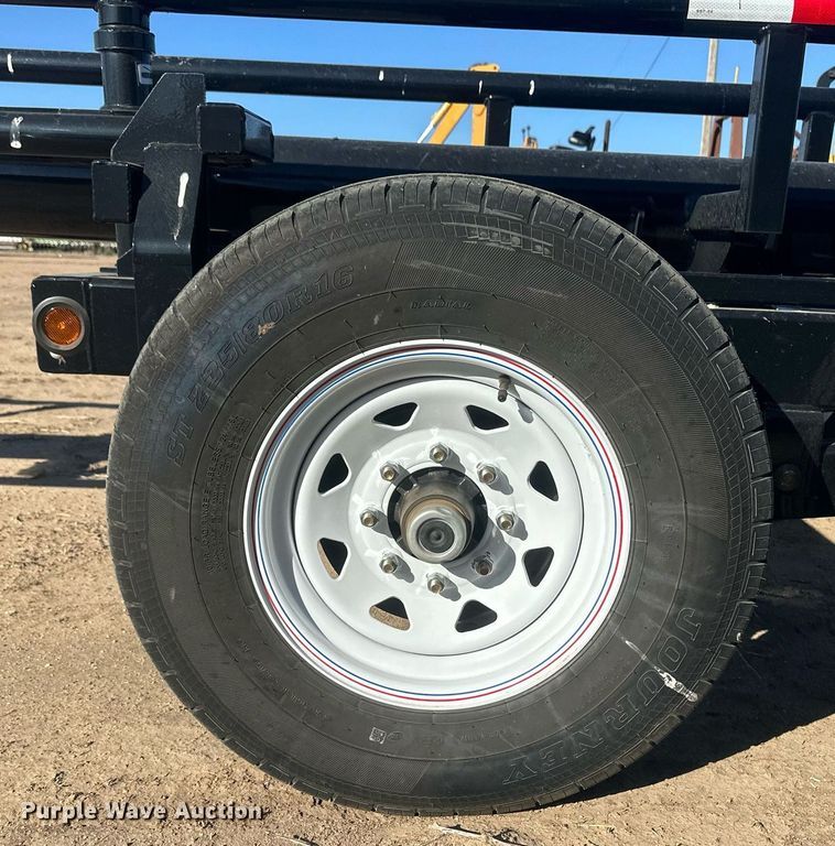 image for item DH1880 Amacsa 2022  hay bale trailer