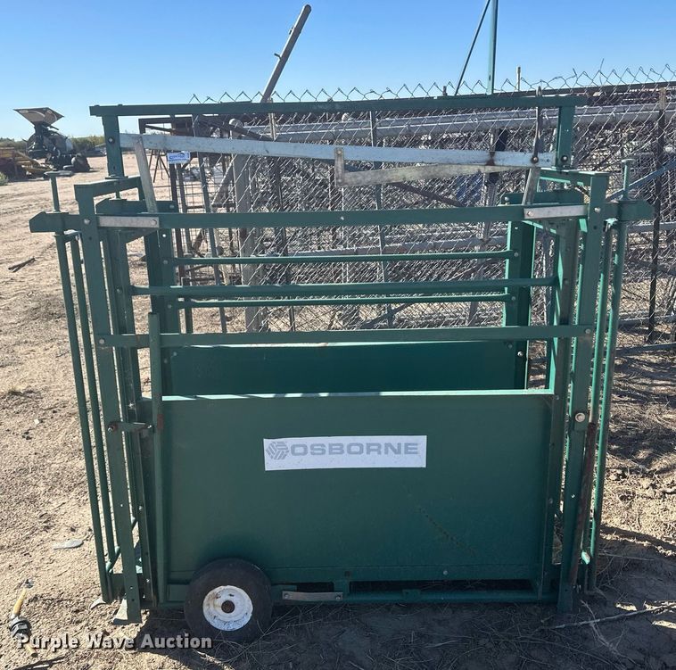 image for item DH1889 Osborne livestock scale