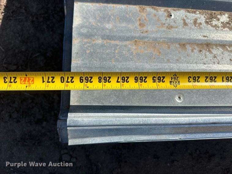 image for item DH1893 (76) sheets of 22' 6" L x 36"W metal siding/roofing