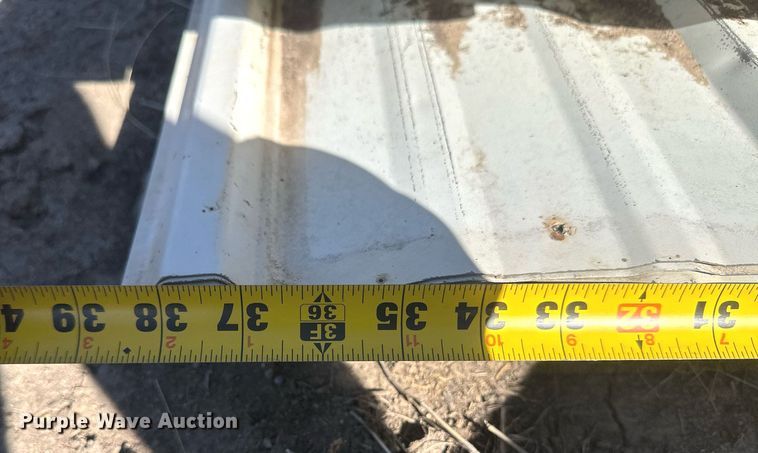 image for item DH1906 (53) sheets of 20'L x 36"W metal siding/roofing