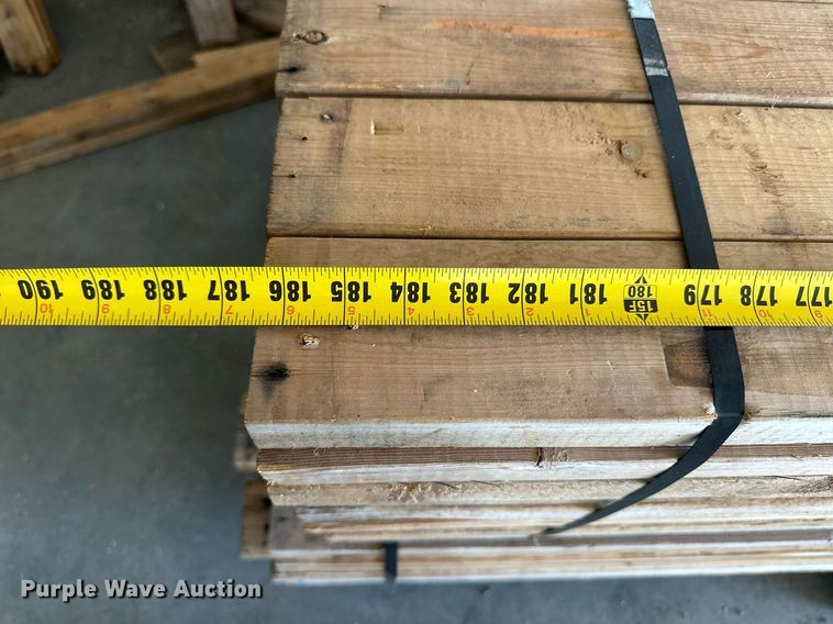 image for item DH1913 (198) pieces of lumber