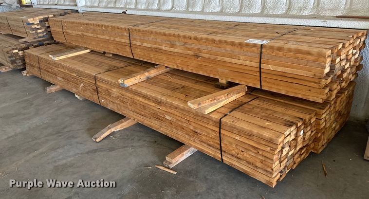 image for item DH1914 (230) pieces of 2" x 4" x 16' lumber