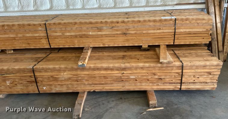 image for item DH1914 (230) pieces of 2" x 4" x 16' lumber