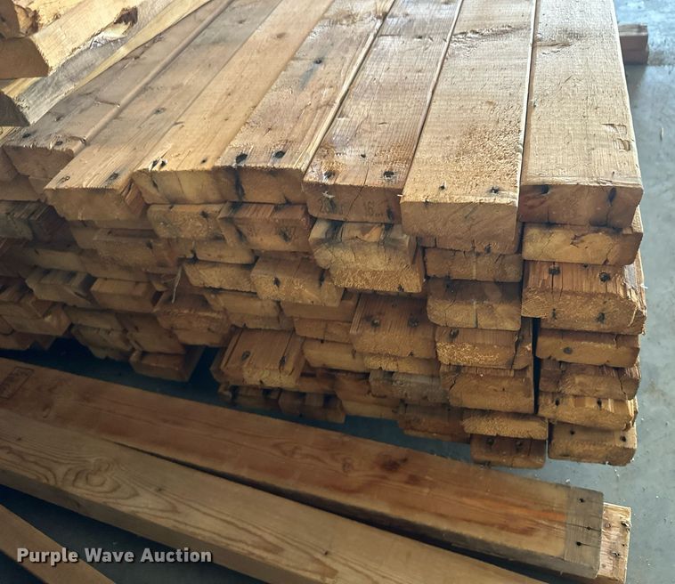 image for item DH1914 (230) pieces of 2" x 4" x 16' lumber